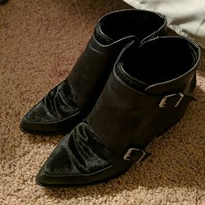 Sam Edelman Circus boots with buckle detail